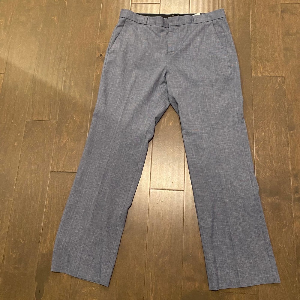 Banana Republic Trousers women’s size 12 Chambray Logan Straight
